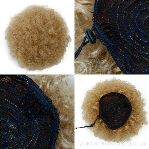 Drawstring Ponytail Extensions ForWomen Synthetic Wig Afro Hair 8Inches High Quality Kinky Straight Ponytail Long Hair ponytail